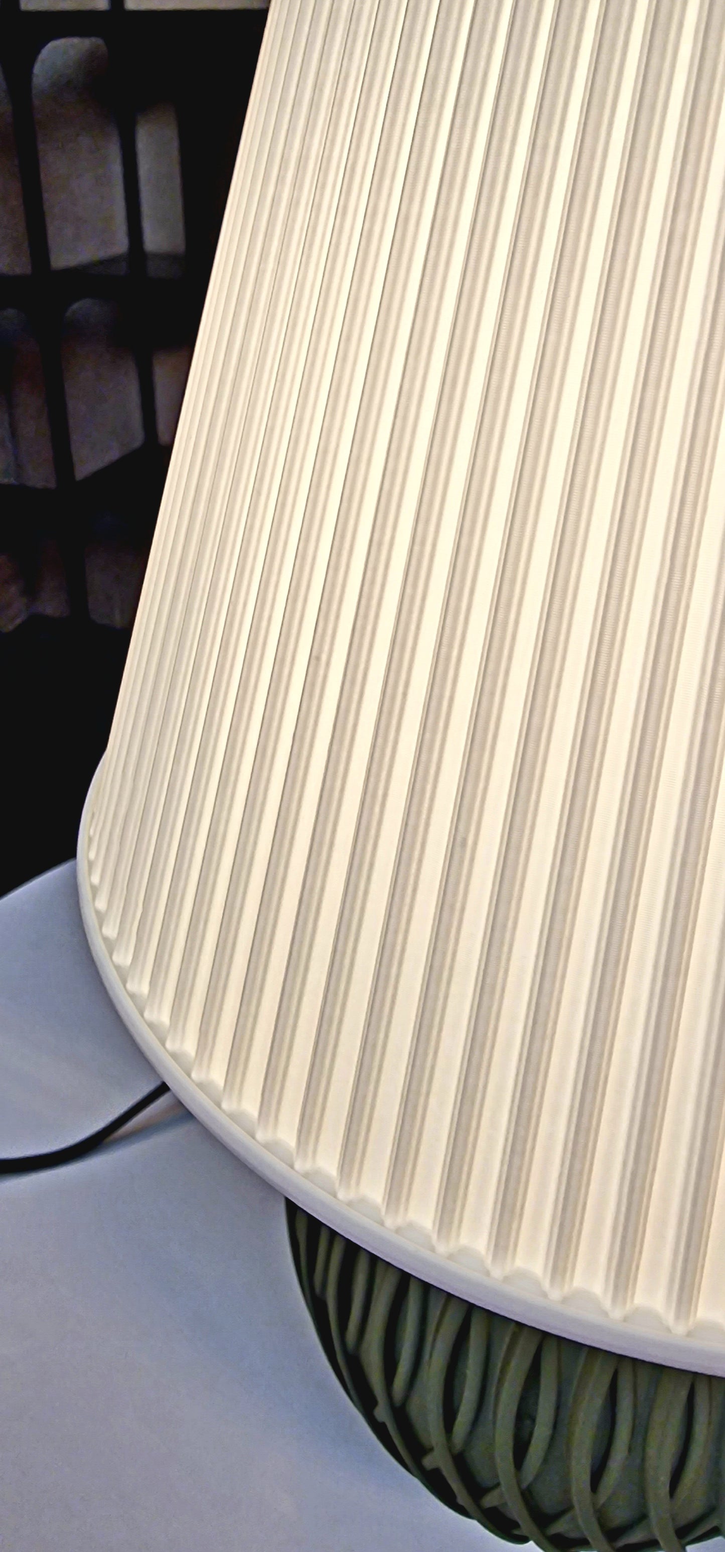 LED Dimmable Olive Green Luxury Modern Table Lamp
