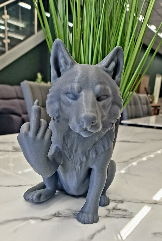 3D Printed Naughty Fox – Cheeky Woodland Figurine in PLA