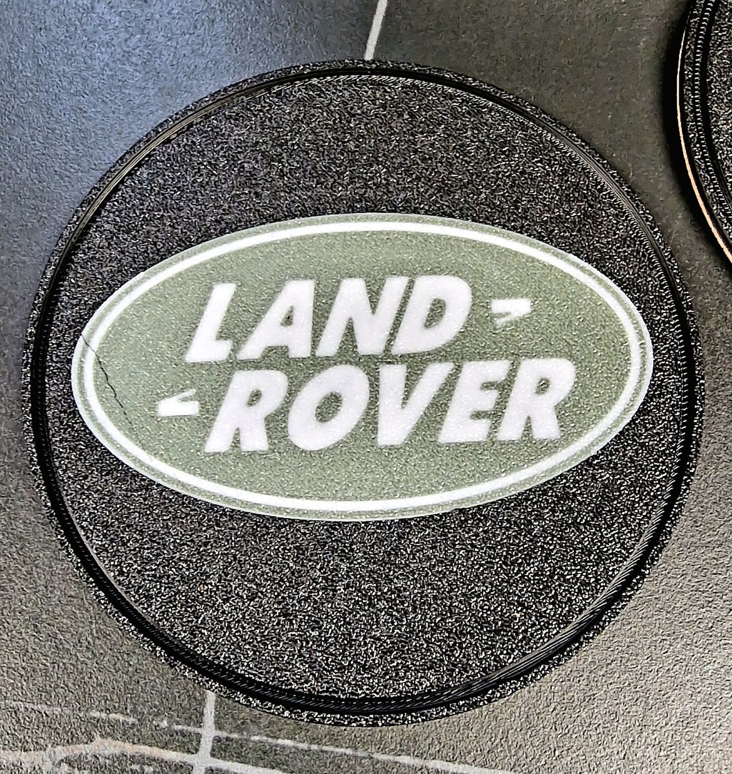 Land Rover Coaster & Keyring Gift Set – 3D Printed Car Accessories