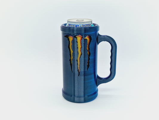 Monster Energy Drink Holder – 500ml Can Holder Black Blue Purple