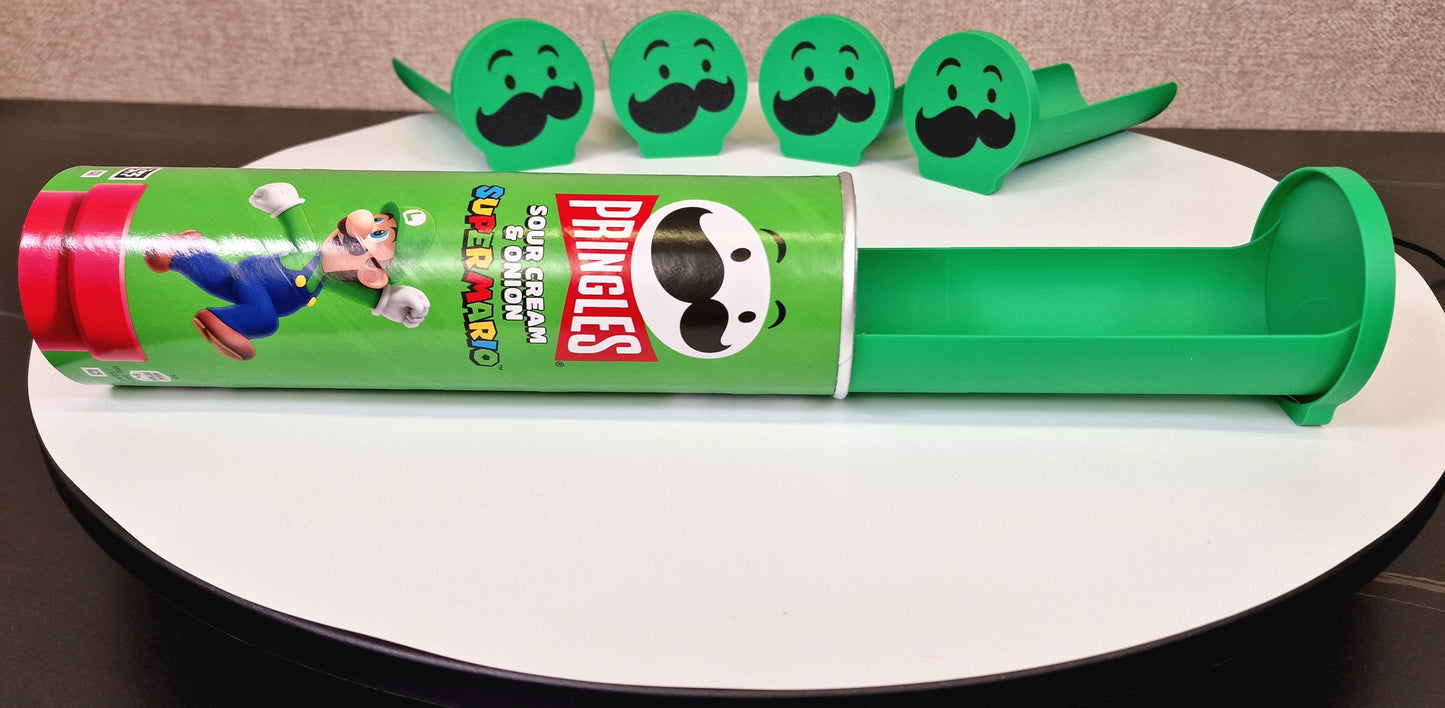 Pringle’s Top Stack Holder Tray - Green (sour cream/chive) Keeps Crisps Fresh & Easy to Access