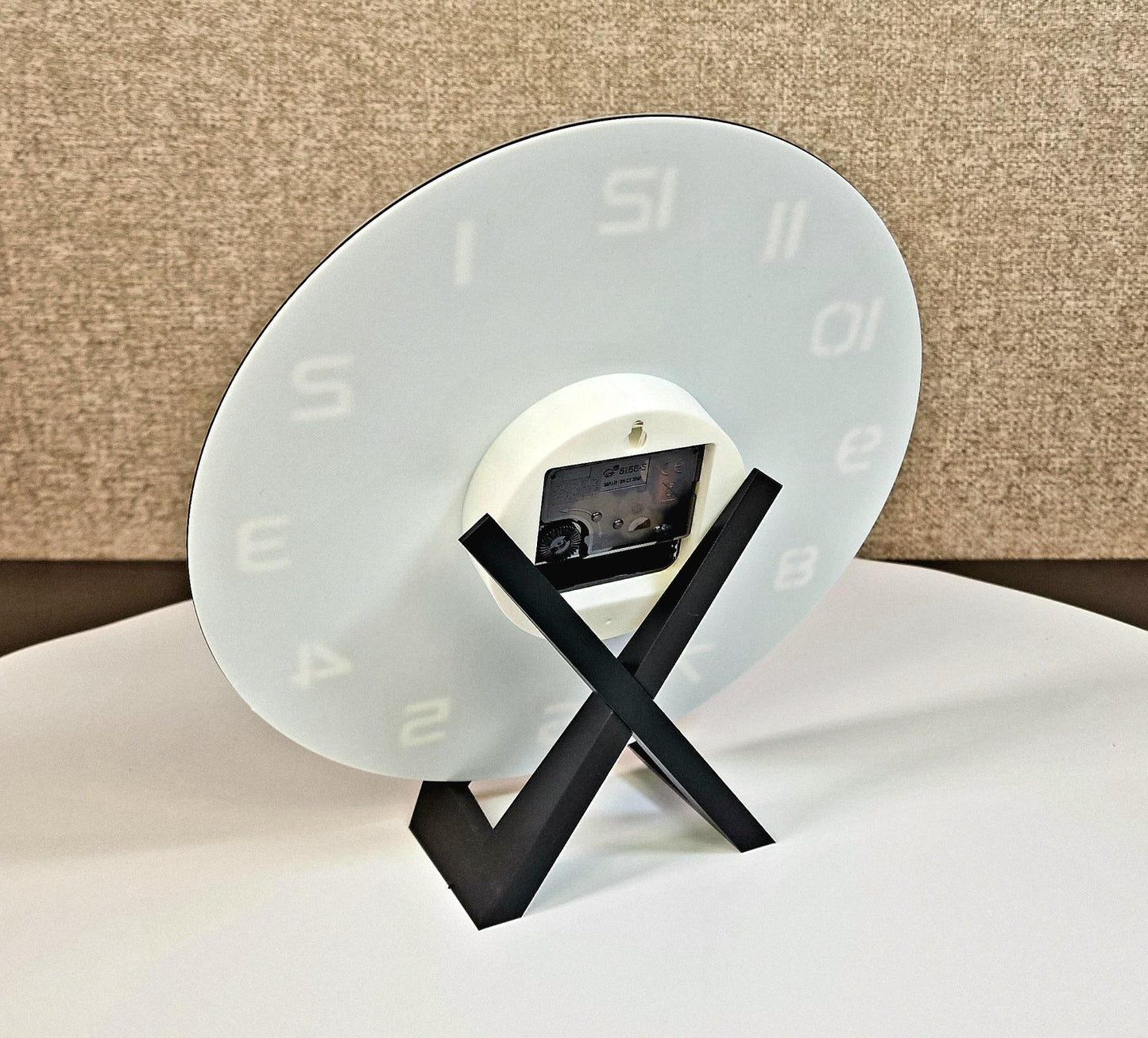 Batman 3D Printed Wall Clock | Gotham Hero Decor | PLA Material | Silent Quartz Movement | Handmade UK Gift