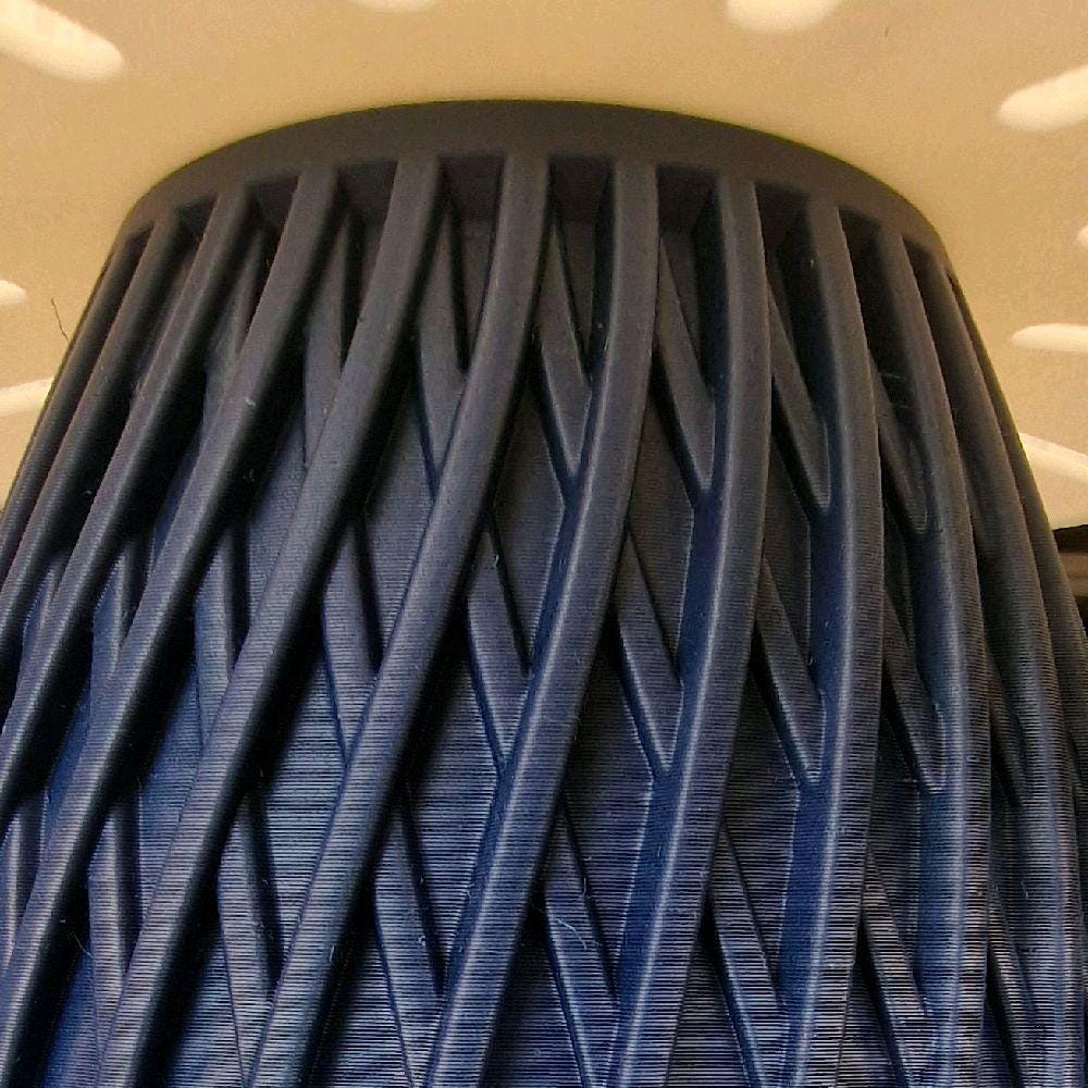 LED Dimmable Dark Blue Luxury Modern Table Lamp