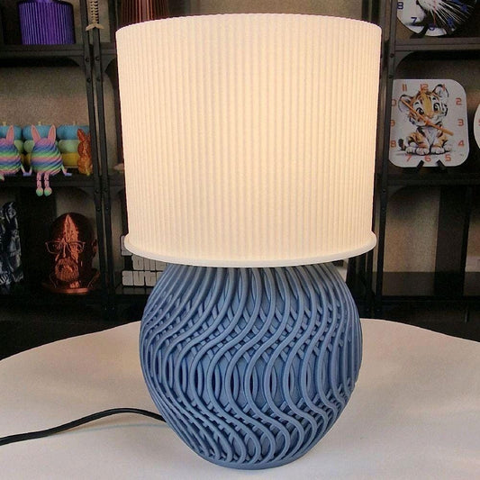 Jade Blue Modern Luxury Table Lamp with LED Dimmable Bulb For Home Decor