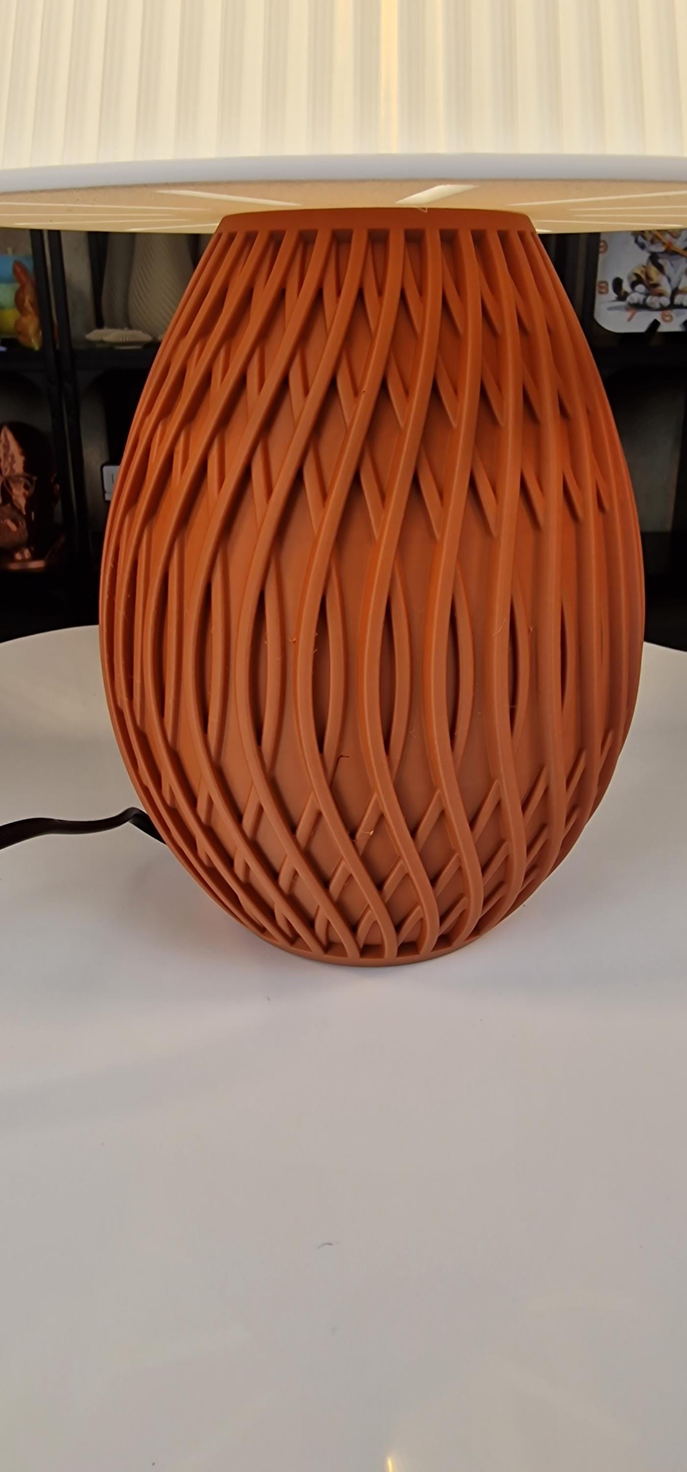 LED Dimmable Terracotta Luxury Modern Table Lamp