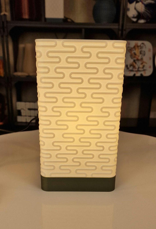 Retro Curve Lamp With Dimmable LED Bulb For Home Decor Olive Green Base