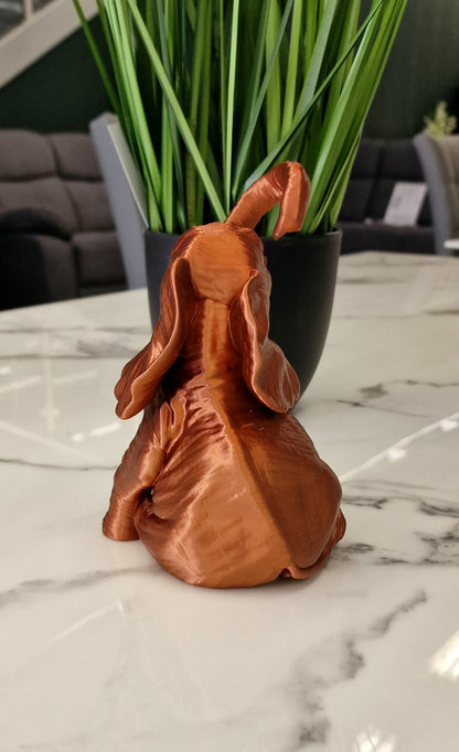 3D Printed Elephant Figurine – Majestic Decorative Sculpture Ornament