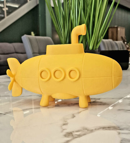 3D Printed Yellow Submarine Money Box – Fun & Quirky PLA Coin Bank