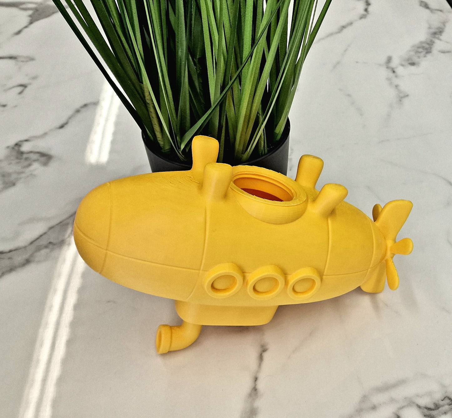 3D Printed Yellow Submarine Money Box – Fun & Quirky PLA Coin Bank
