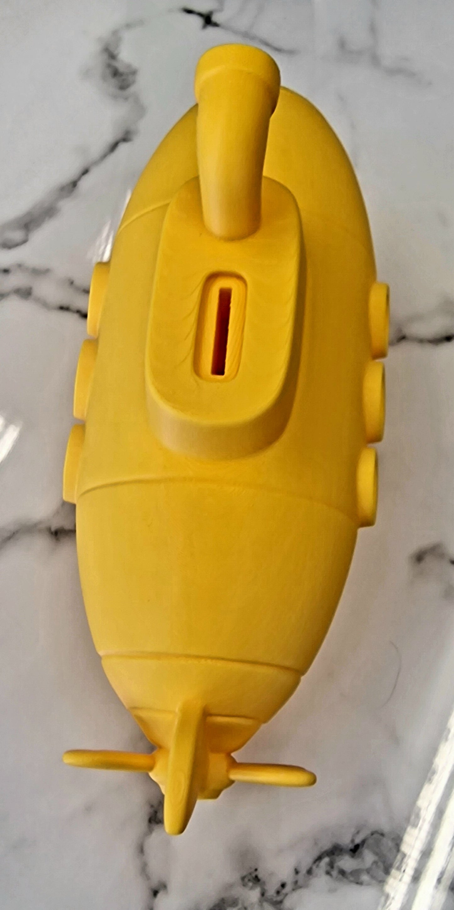 3D Printed Yellow Submarine Money Box – Fun & Quirky PLA Coin Bank