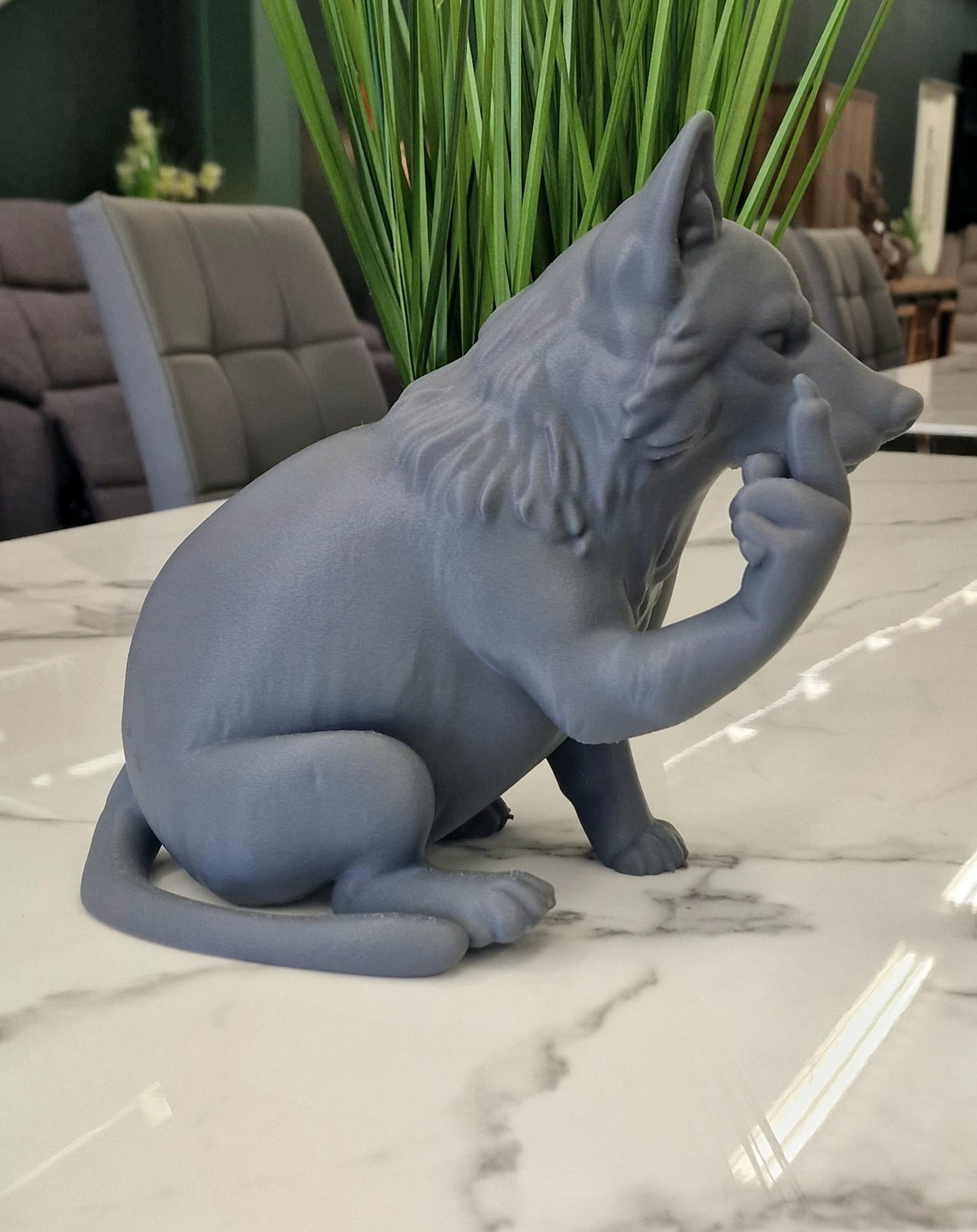 3D Printed Naughty Fox – Cheeky Woodland Figurine in PLA