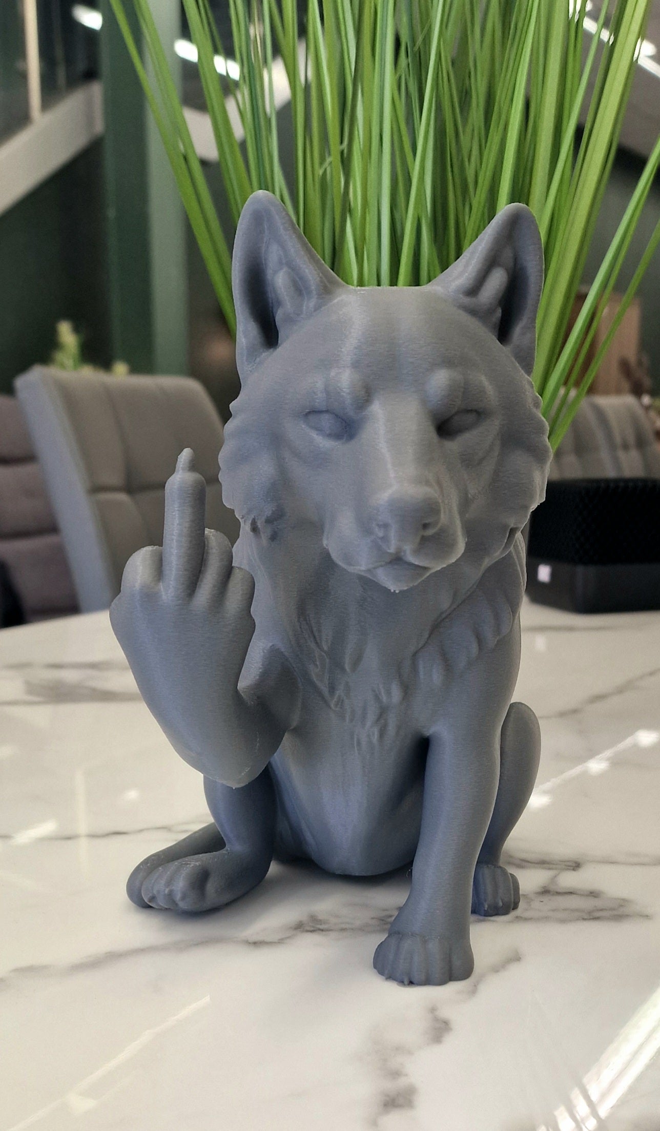 3D Printed Naughty Fox – Cheeky Woodland Figurine in PLA