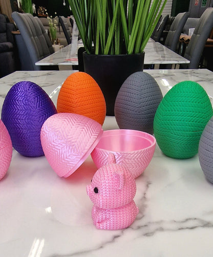 3D Printed Pig - Adorably Knitted-Look Animal Figures in PLA