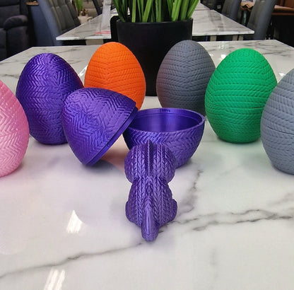 3D Printed Chameleon Knitamal – Knitted-Style PLA Chameleon Figure