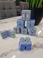 3D Printed Multicoloured Infinity Cube Fidget Toy – Articulated Puzzle for Stress Relief & Focus