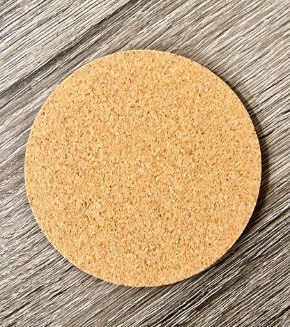 Set of 4 Liverpool Black & Red Cork-Backed Coasters | Football Fan Gift | Handmade UK Décor