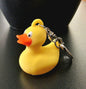 3D Printed Rubber Duck Keyring | Cute Yellow Duck Keychain | Fun Gift for Duck Lovers
