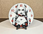 Harley Quinn 3D Printed Wall Clock | Comic Villain Decor | Handmade UK Gift | PLA Material | Silent Quartz Movement