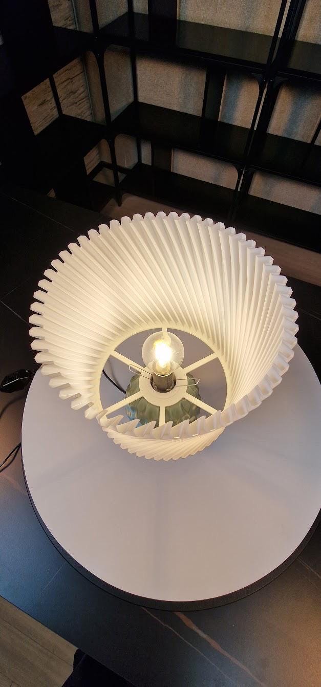 Olive Green Pineapple Table Lamp With Dimmable LED Bulb