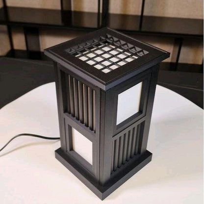 Japanese Ido Style Table Lamp With Dimmable LED Bulb